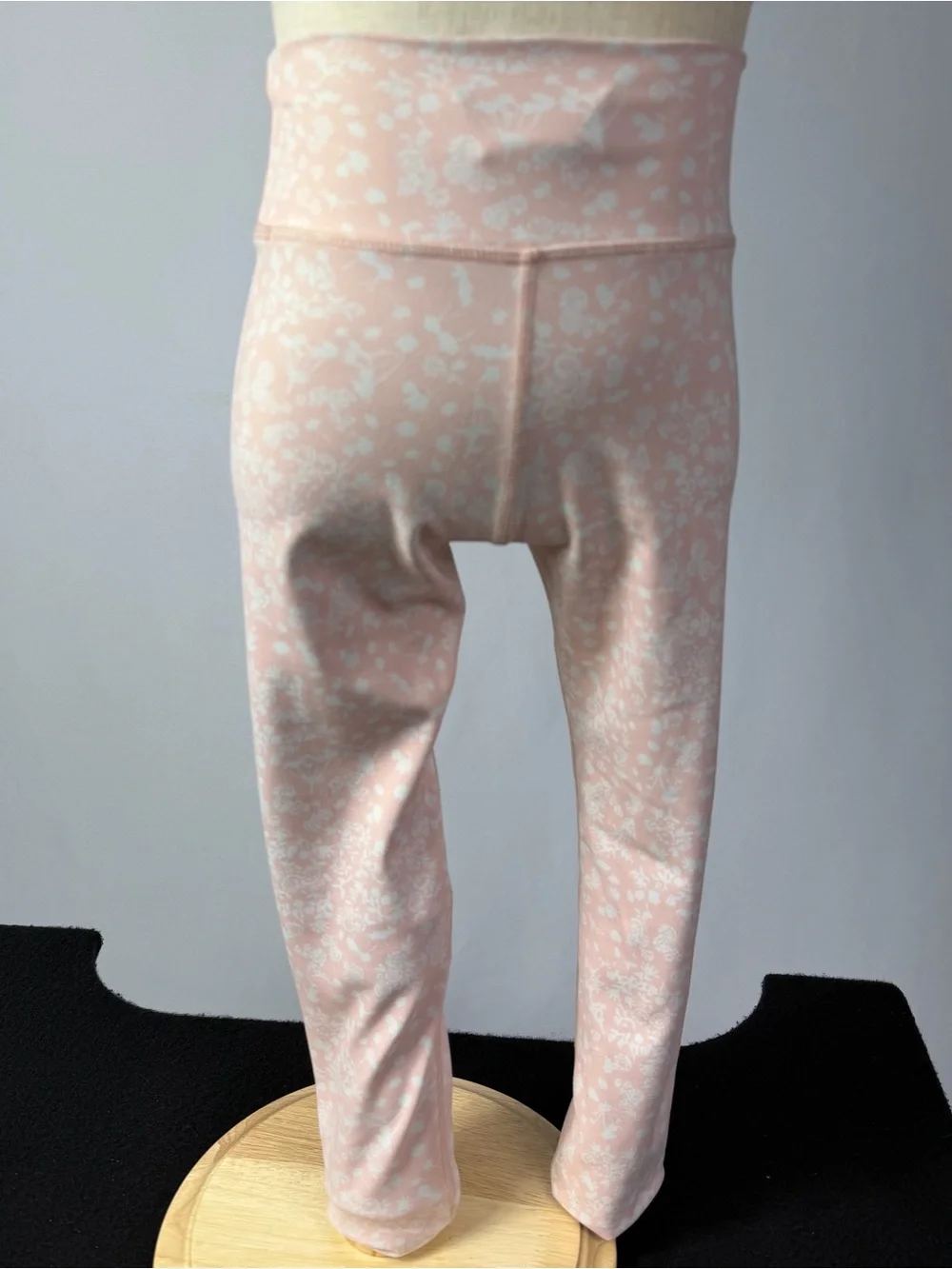 cheeky plum Pink Floral High-Waist Kids Leggings